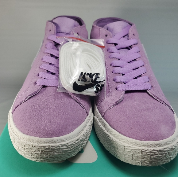Nike SB Zoom Blazer Chukka Violet White - Picture 2 of 8
